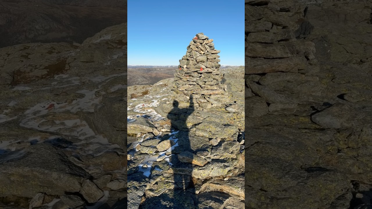 Topptur til Heiahornet🏔️ #heiahornet #utno #j&oslash;rpeland #strandkommune #fureneset