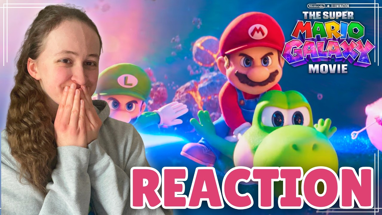 I CRIED! | The Super Mario Galaxy Movie FINAL TRAILER REACTION!