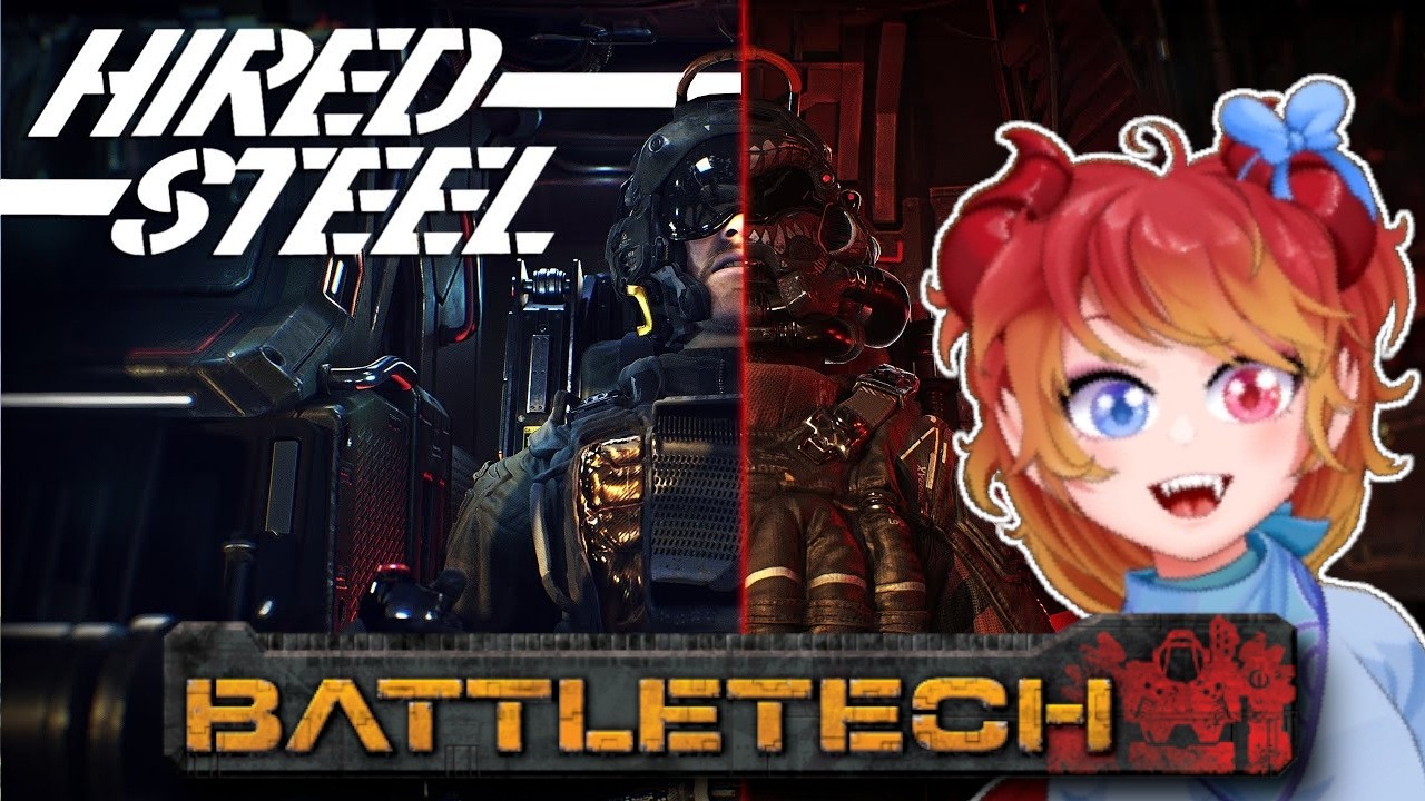 Hired Steel Season One | ADHD Vtuber's First Battletech Reaction