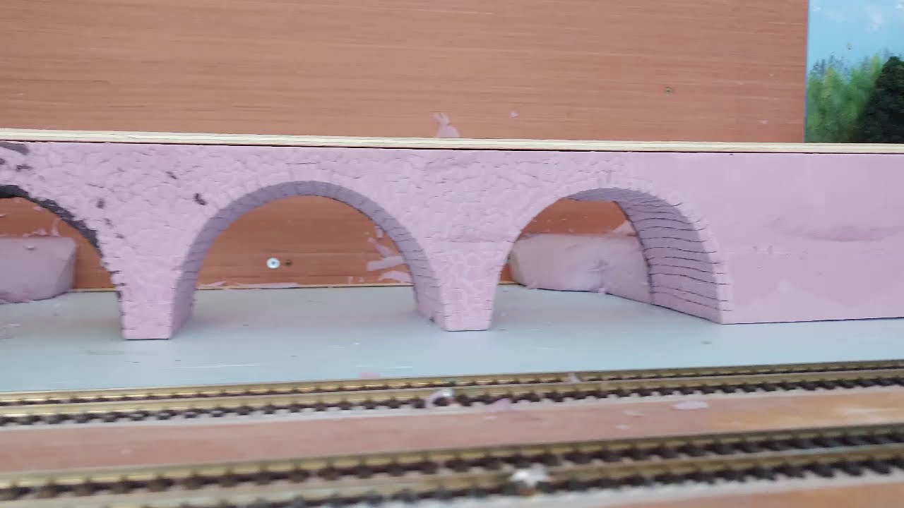 Building the 3 arch bridge  Pt 1