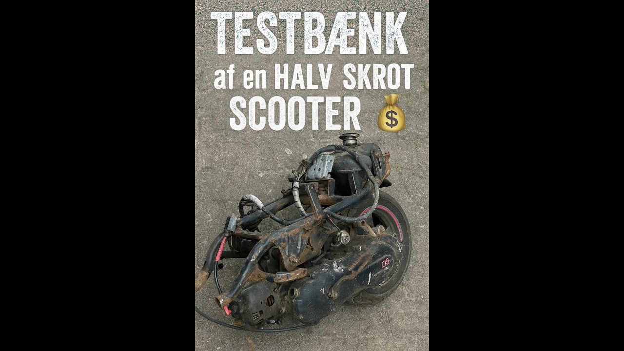 400 kr. for en halv scooter – Nu bliver den til testbænk 🔥