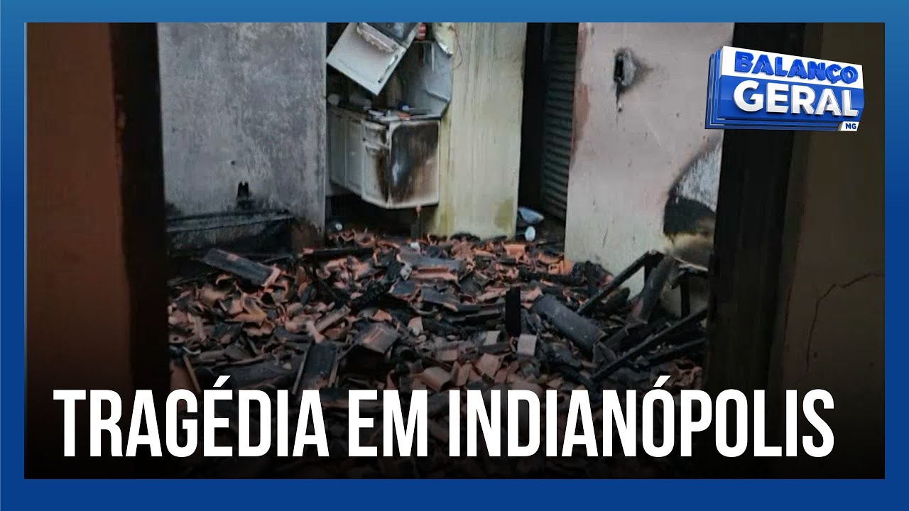 Homem morre e mulher é internada com mais de 50% do corpo queimado após incêndio em casa