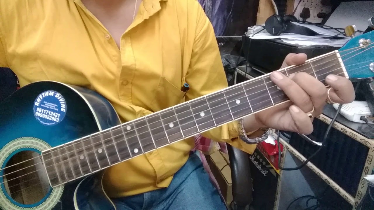 How To Play Arpeggios- Easy Guitar Lesson In Hindi.