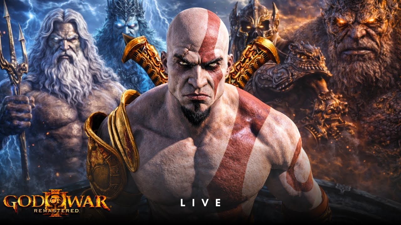 🔴 LIVE: GOD OF WAR 3 | KRATOS' FINAL REVENGE | PART 2 | FULL HINDI GAMEPLAY | FLIXX