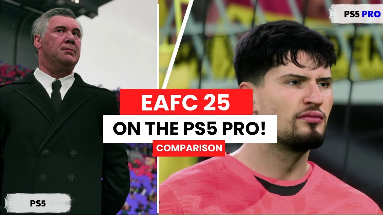 [TTB] #EAFC25 ON THE #PS5PRO! - SIDE BY SIDE COMPARISON - IS THERE ACTUALLY A DIFFERENCE?! 🤔