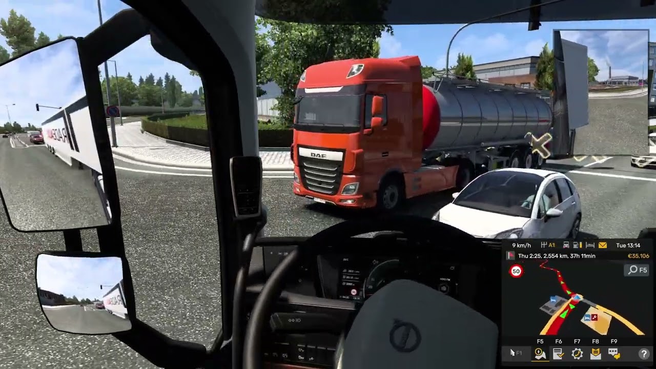 Euro Truck Simulator 2 road to the mega company E4