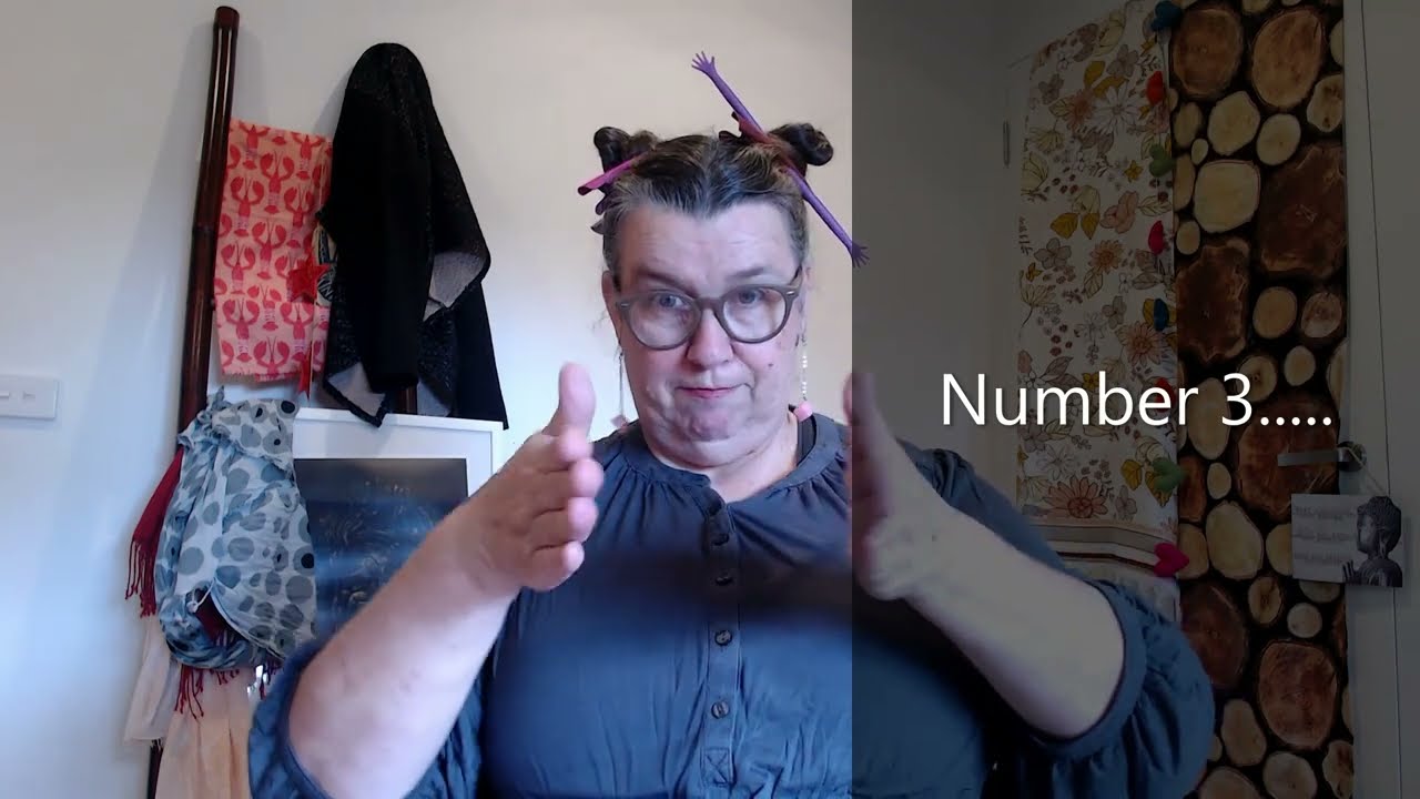 Auslan Quiz BOX Readback stories, write down in book. #puzzles #prepositions