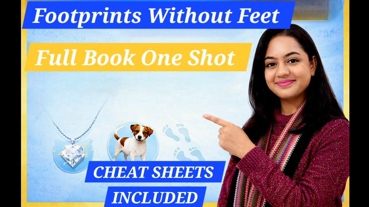 Footprints Without Feet Full Book Revision: One Video, Full Marks! 🎯 | Class 10 English Board 2026