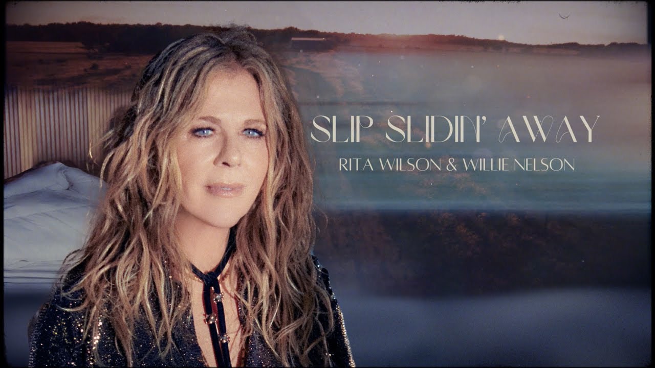 Rita Wilson & Willie Nelson - Slip Slidin' Away (Visualizer)