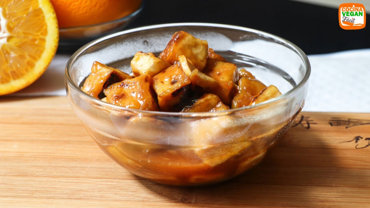Creías que el TOFU era insípido, pero este Tofu a la NARANJA te hará cambiar de opinión 🍊🍽️