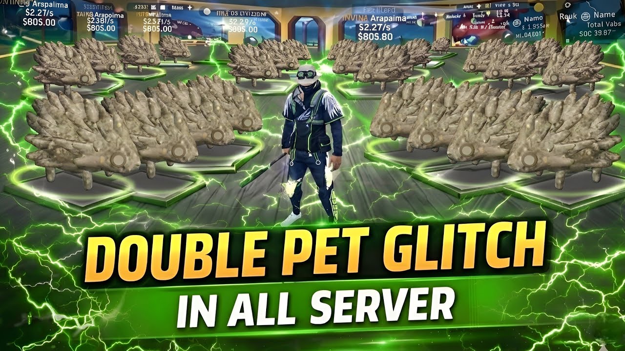 STEAL A PET NEW PORCUPINE DOUBLE PET GLITCH 🤯 || 💯% WORKING TRICK FULL VIDEO ▶️ || #nzaura