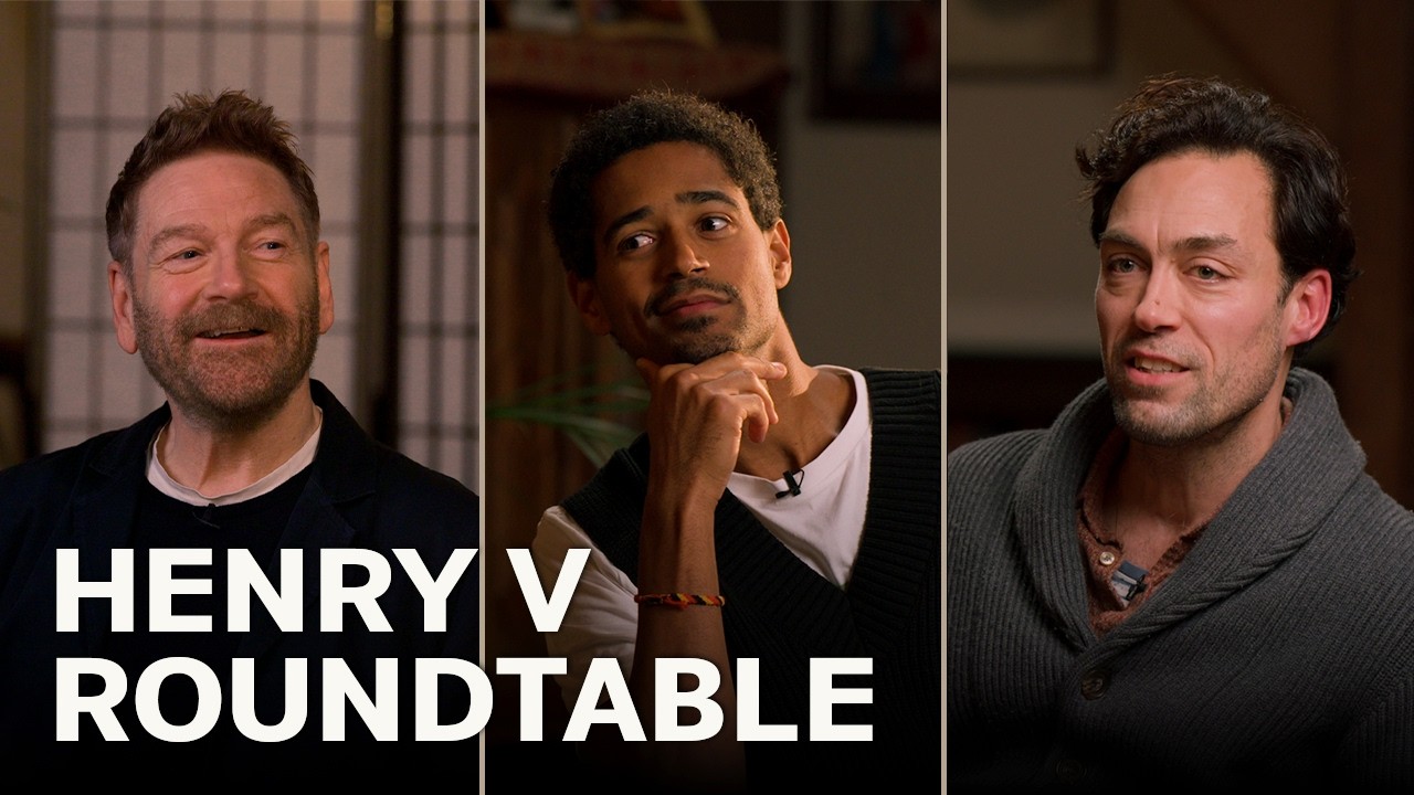 Kenneth Branagh, Alfred Enoch, Alex Hassell and Tamara Harvey in conversation | Henry V Roundtable