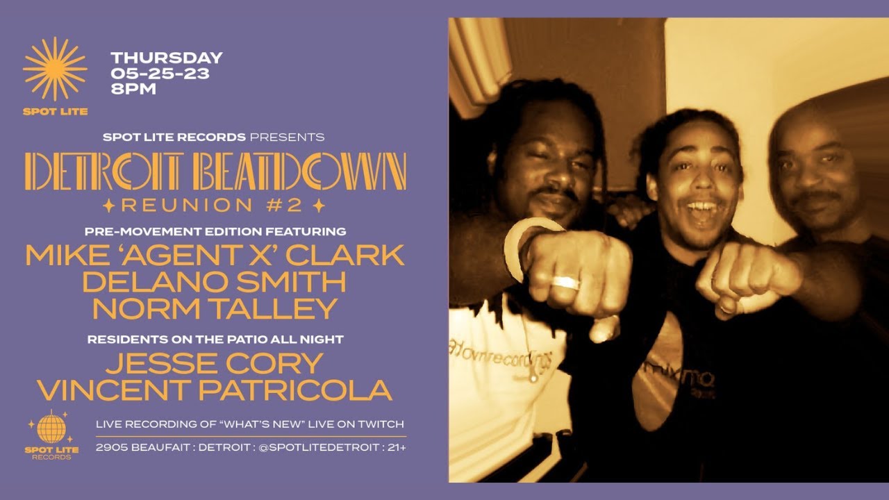 Detroit Beatdown Reunion: Delano Smith, Norm Talley, Mike 