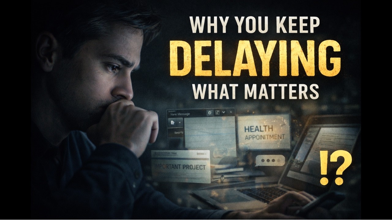 Why You Keep Delaying What Matters