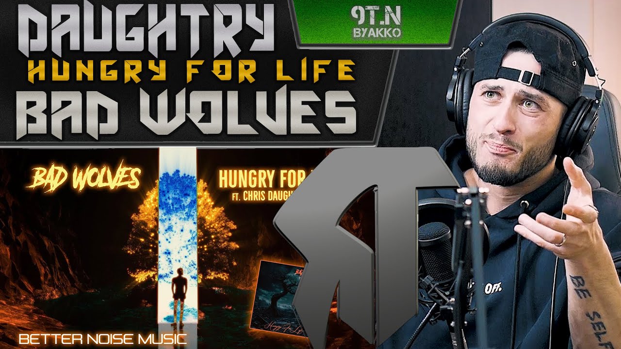 Bad Wolves ft Daughtry - Hungry For Life (РЕАКЦИЯ)