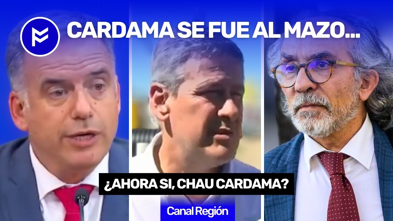 🚤💥CARDAMA NO RECURRIÓ Y AHORA EL ESTADO VA POR LOS DAÑOS