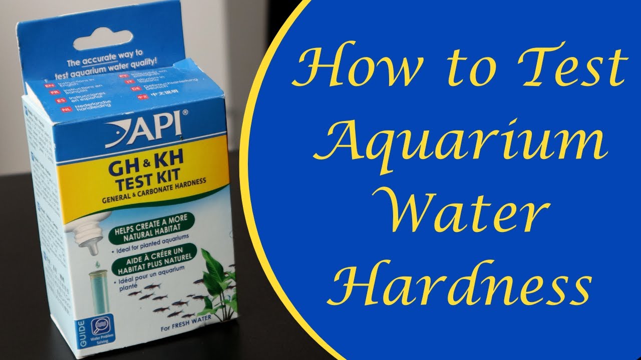 How to Test Aquarium Water Hardness with the API KH and GH Test Liquid Kit (Carbonate and General)