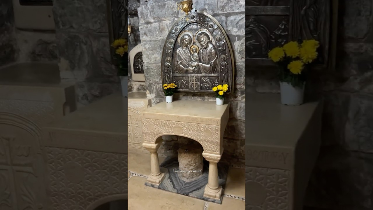 The Birth Place of the Virgin Mary.Jerusalem,Israel 2025