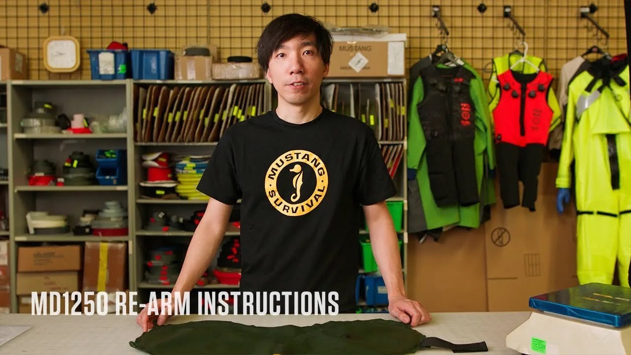 MD1250 Re-Arm Instructions | Mustang Survival