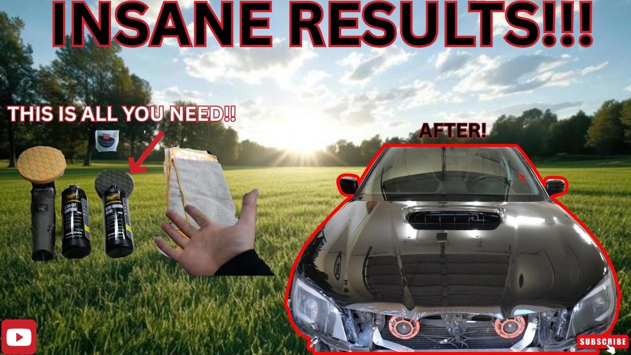 Paint Correcting My Brand New Paint Job (INSANE RESULTS)