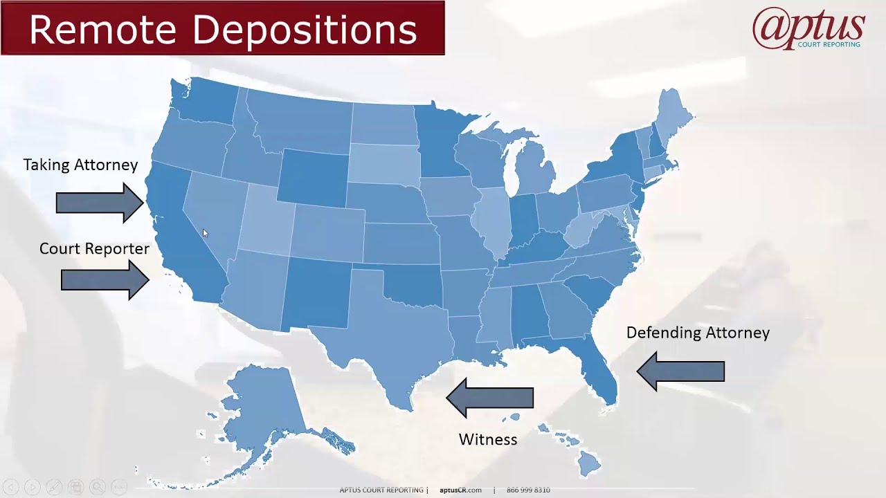 Overview of Remote Depositions