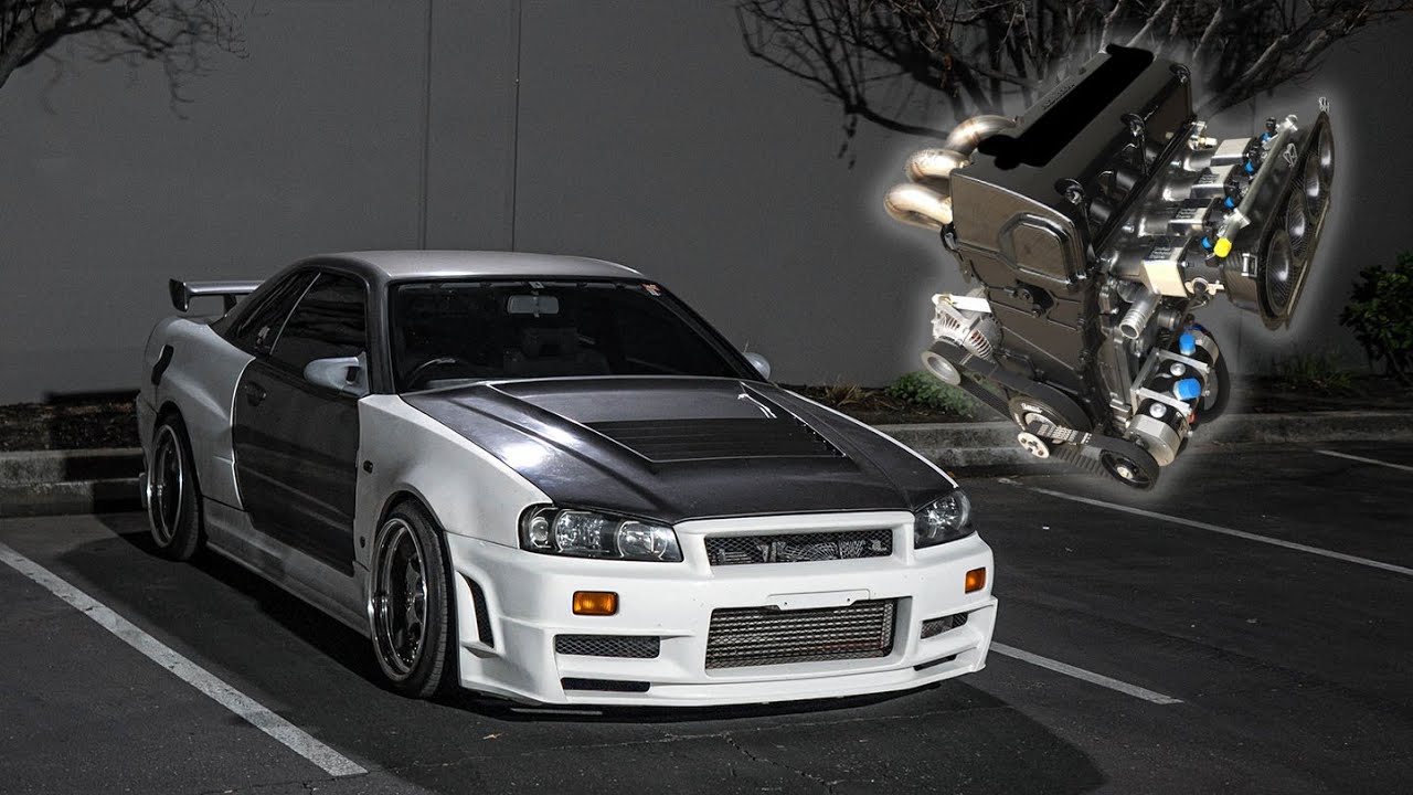 NEW Motor Reveal for the R34 GT Type-R Skyline!!!