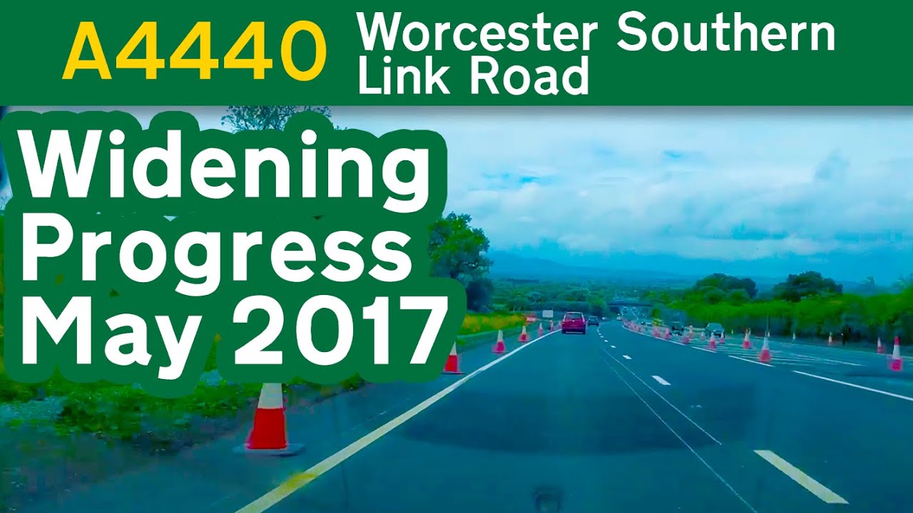 Worcester Southern Link Road dualling (May 2017)