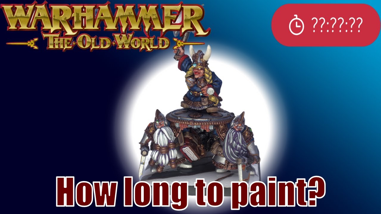 Painting Dwarf Shieldbearers for my Dwarven Mountain Holds Old World army.