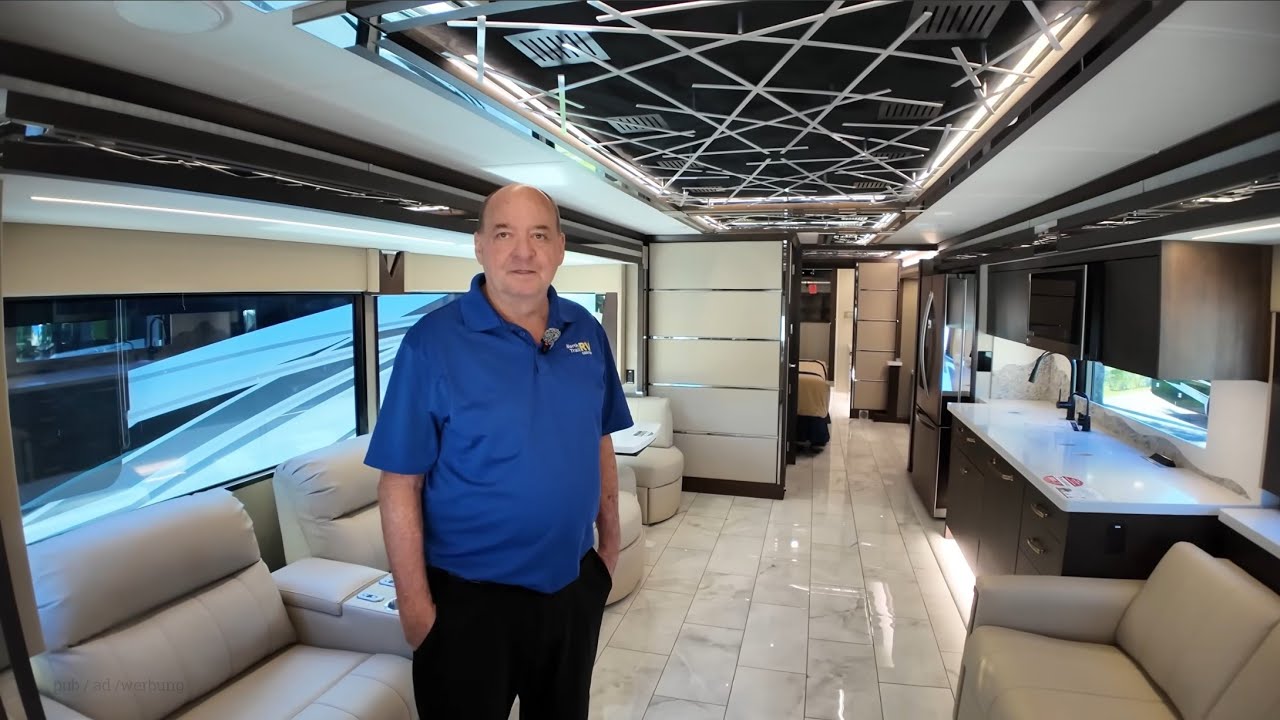 Gr&ouml;&szlig;te Wohnmobile der Welt mit Sven Herzog  German Television TIFFIN Zephyr 2026 North Trail RV USA