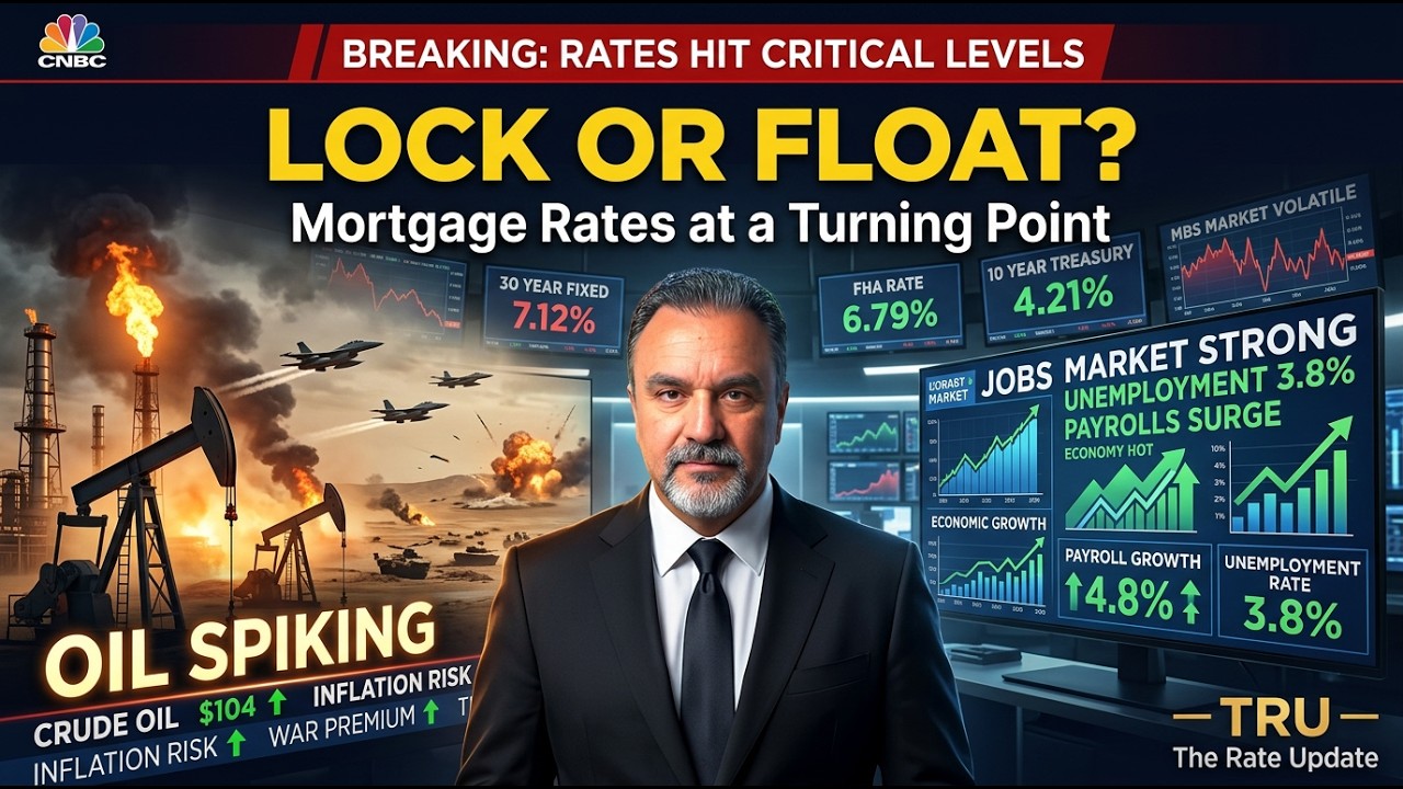 30-Year Rates Just Hit Critical Levels | Lock or Float?