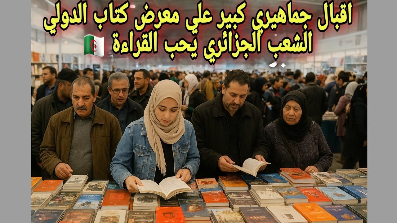 إقبال جماهيري كبير وشغف الجزائريين بالقراءة | 📚 المعرض الدولي للكتاب بالجزائر العاصمة 2025