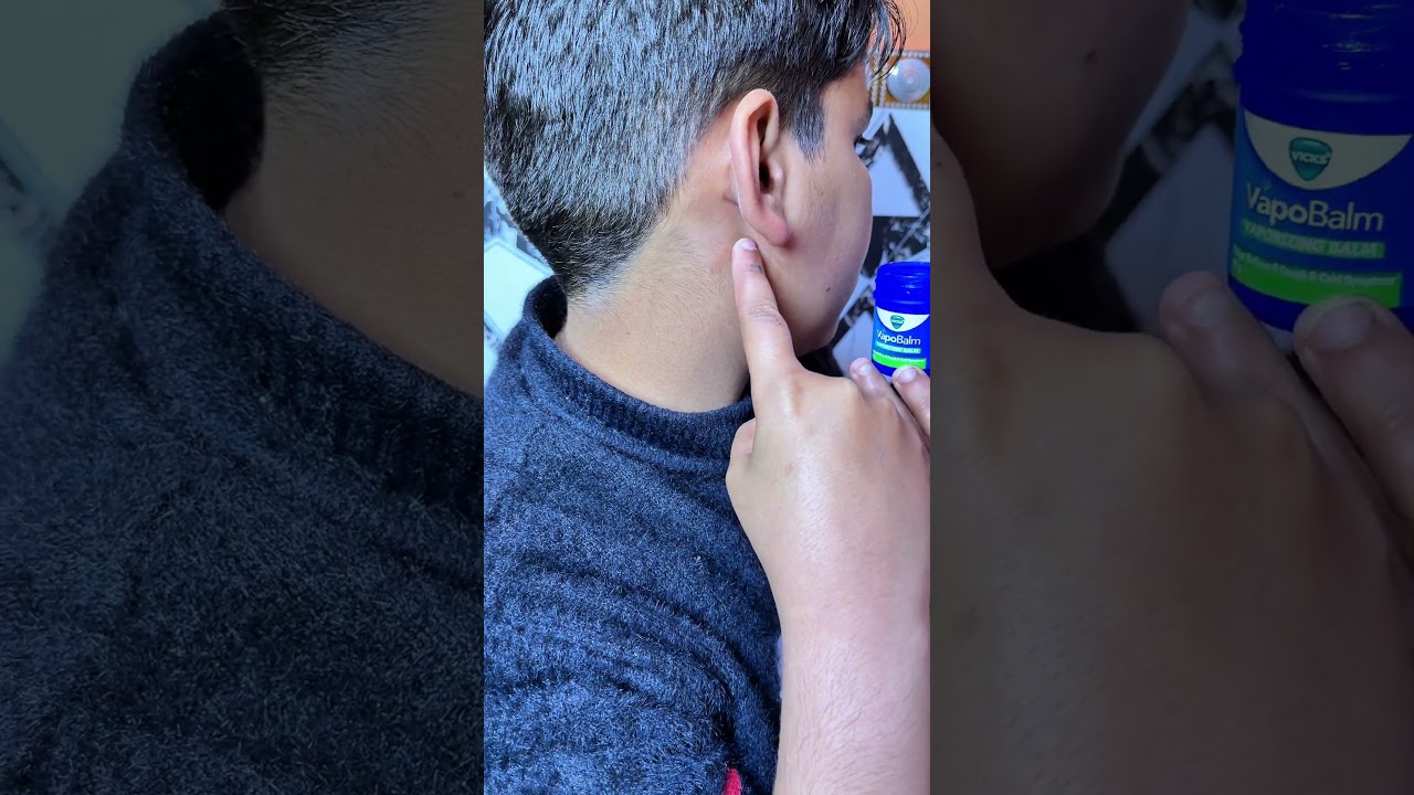 Apply Vicks behind your ear 