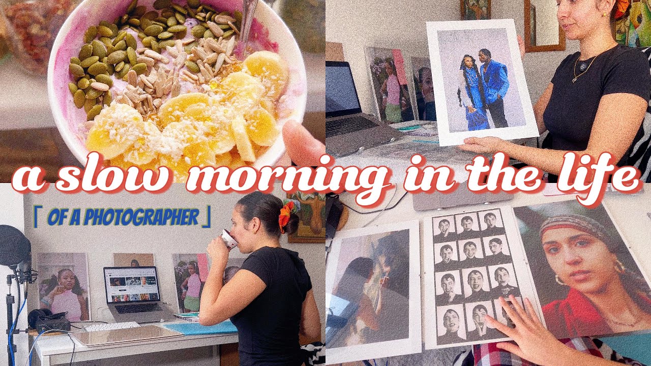 A slow morning in the life of a photographer | Vlog 1