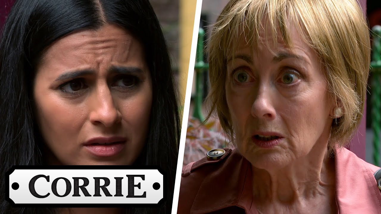 Alya Discovers That Elaine Is Geoff's Ex-Wife | Coronation Street