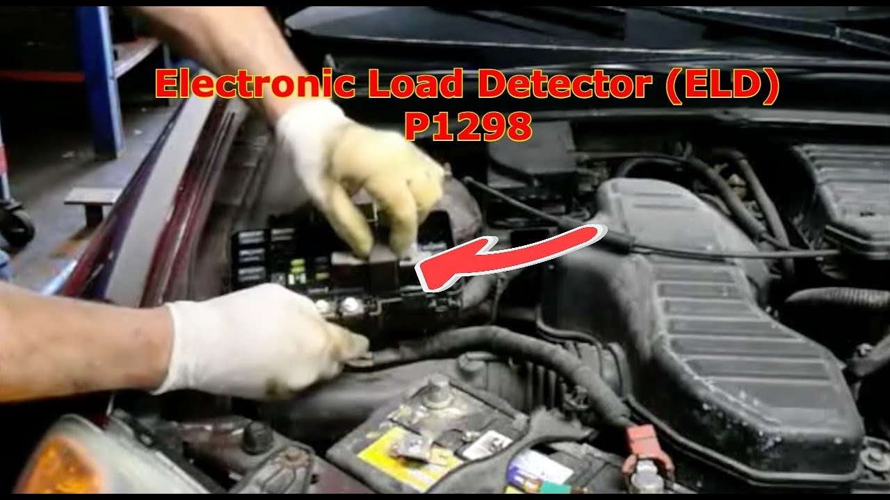 Заменить электронный детектор нагрузки ELD 2001-2007 Honda Civic P1298