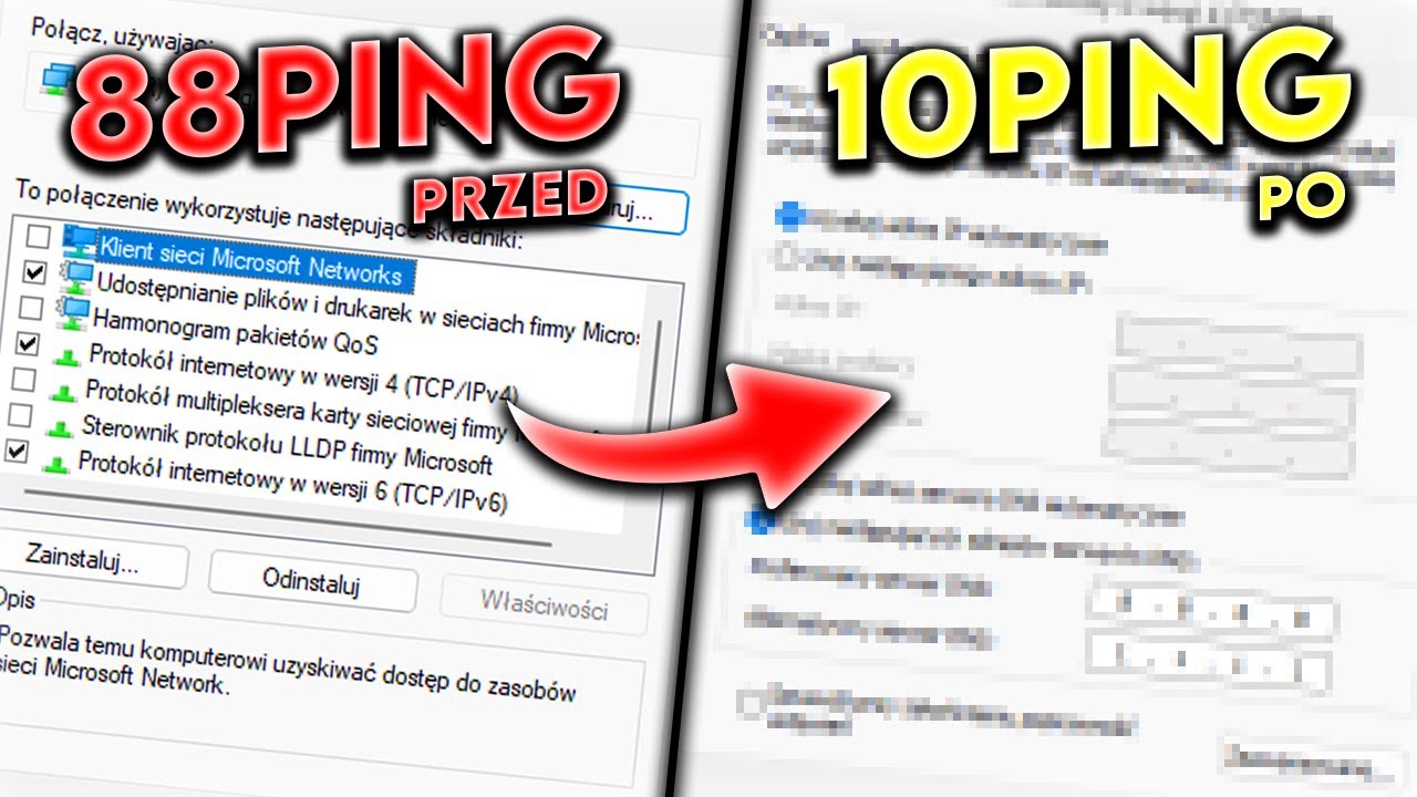 Jak mieć mniejszy ping w grach |Poradnik|