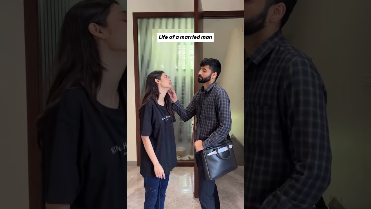 Life of the married Man 🧿❤️ #cute #love #married #couple #shorts