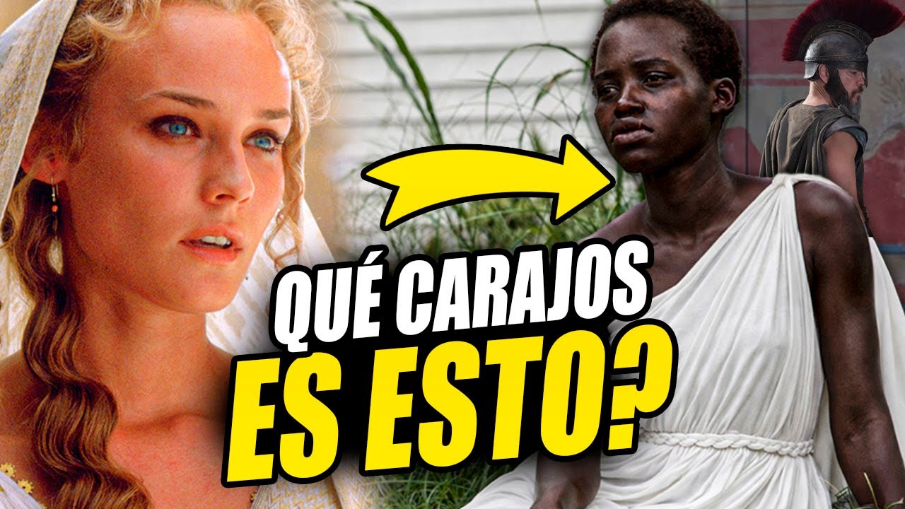 Christopher Nolan DESTUIDO por Helena de Troya negra! Publico ODIA cambio de raza en La Odisea