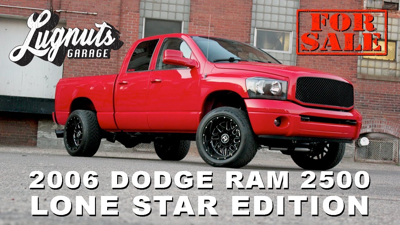 For Sale | Full Restoration | 2006 Dodge Ram 2500 Cummins 4x4 | Lone Star Edition | LUGNUTS GARAGE