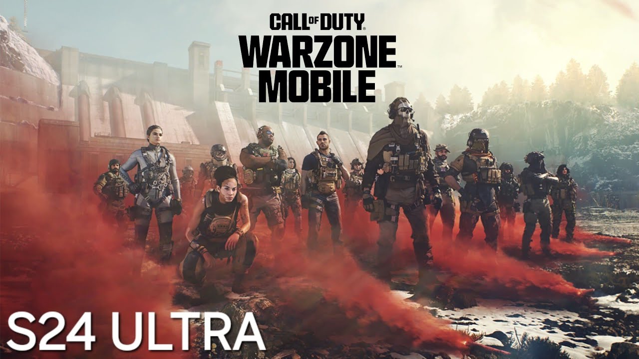 COD Warzone Mobile | S24 ULTRA Gameplay 60FPS