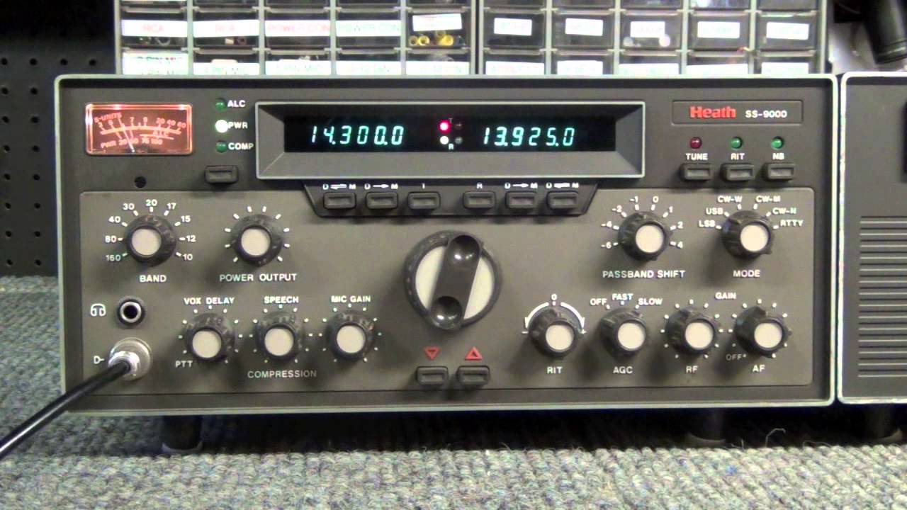 Heathkit SS-9000 High end 1980's HF Transceiver SS9000 Ham Radio