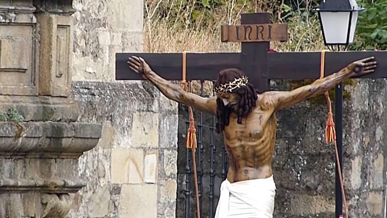 Cristo de la Esperanza - saliendo en procesión (14-septiembre-2016)