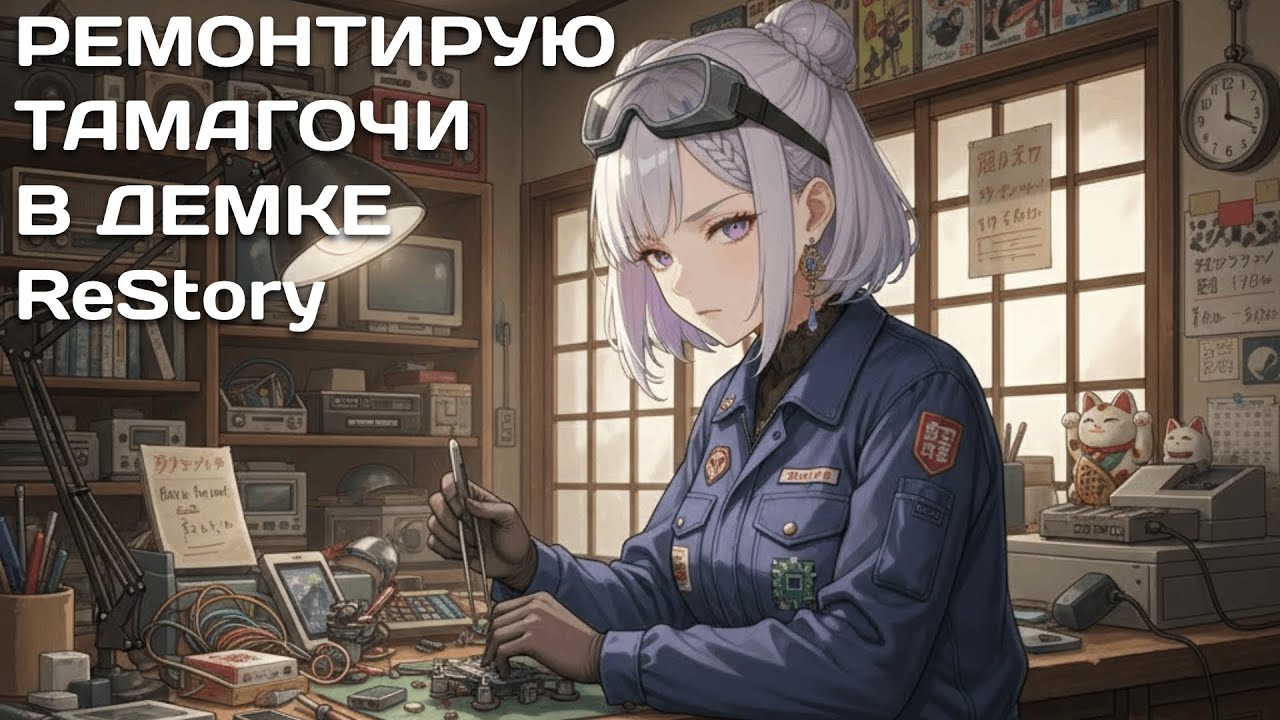 ReStory -  Ремонтирую тамагочи, жалуюсь, КРЯХЧУ!