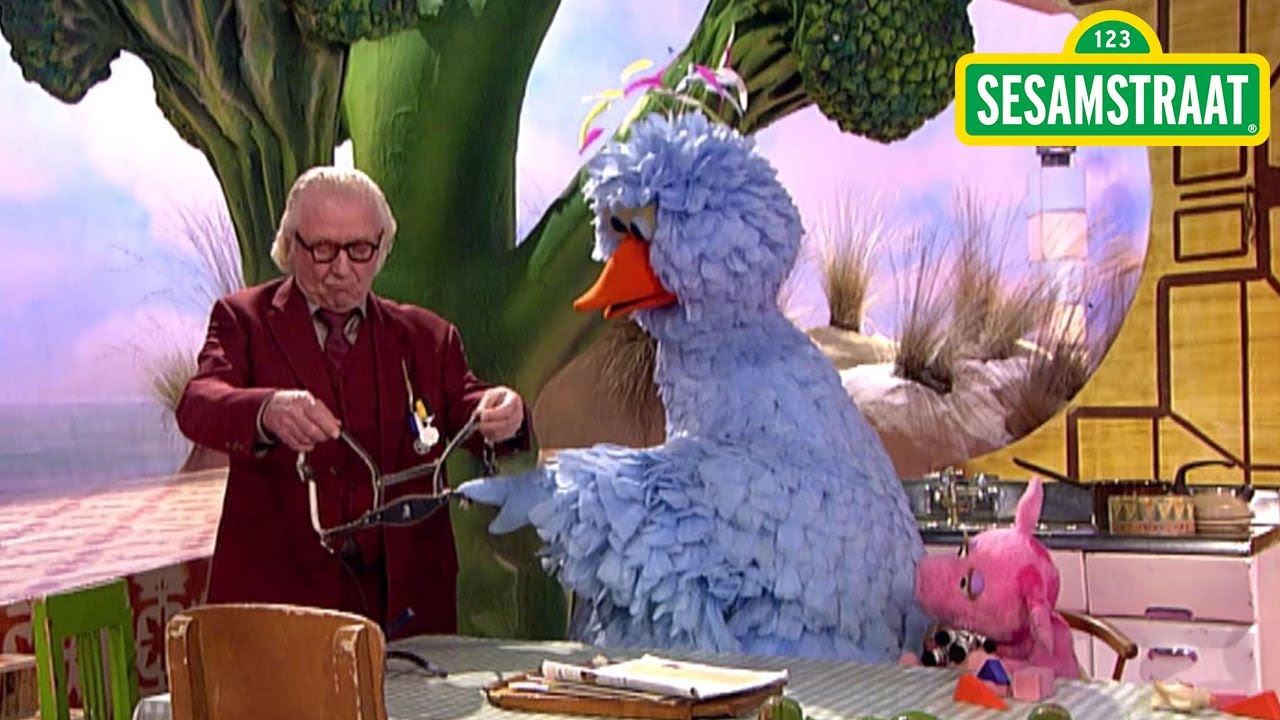 Meneer Aart zit vast - Purk, Pino & Meneer Aart - Sesamstraat