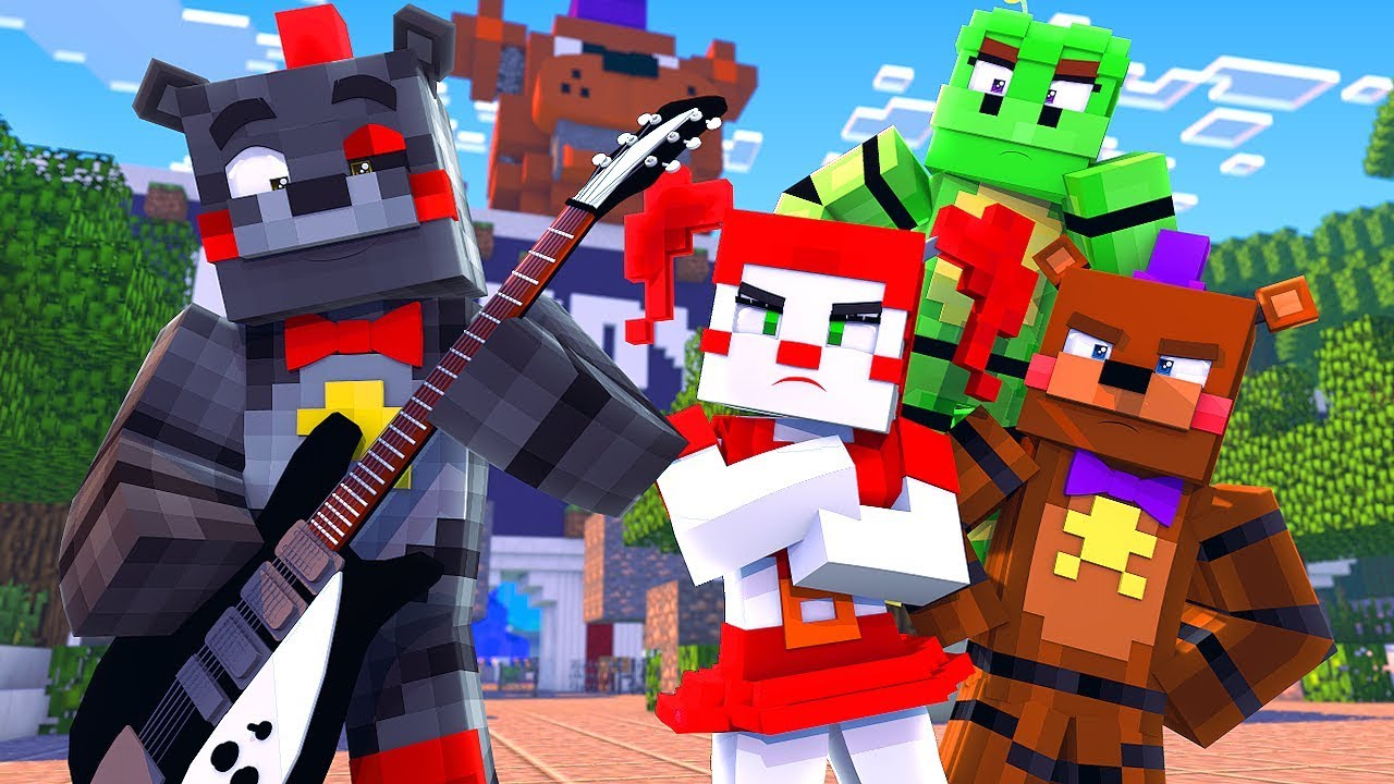Minecraft FNAF 7 Pizzeria Simulator — ДЕНЬ ЛЕВШИ! (Minecraft Roleplay)