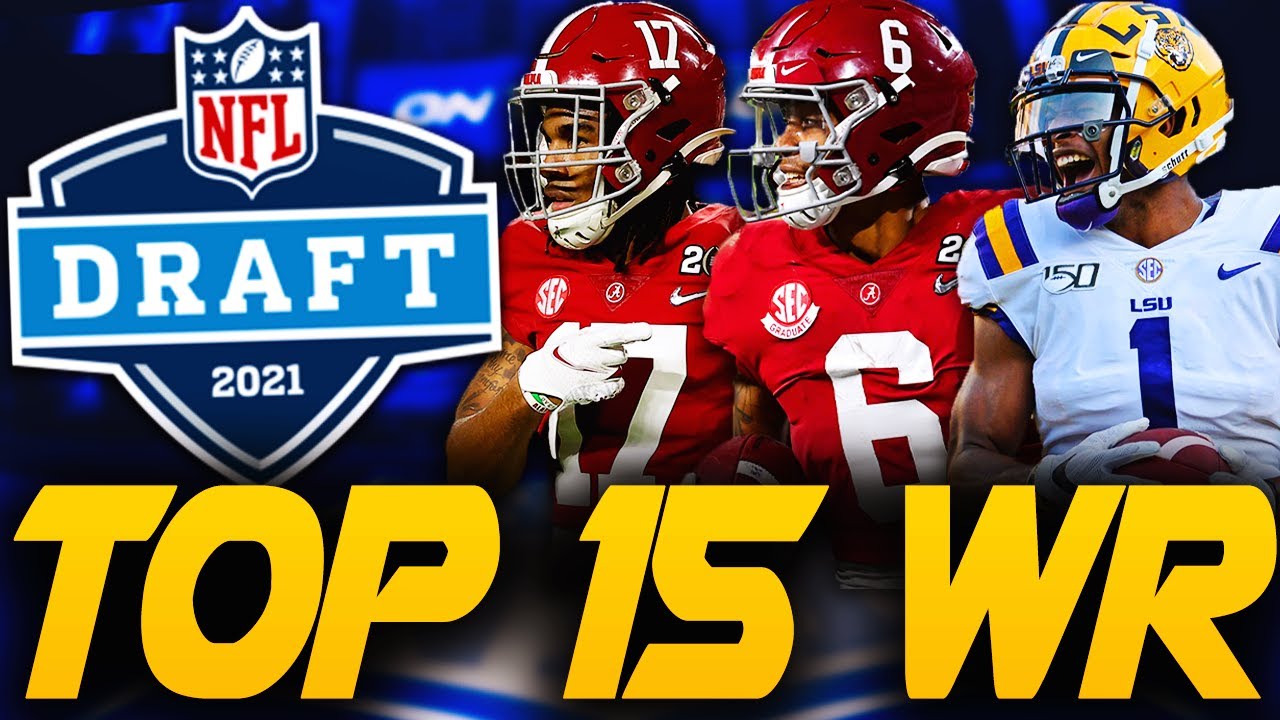 Ranking the TOP Wide Receivers in the 2021 NFL Draft