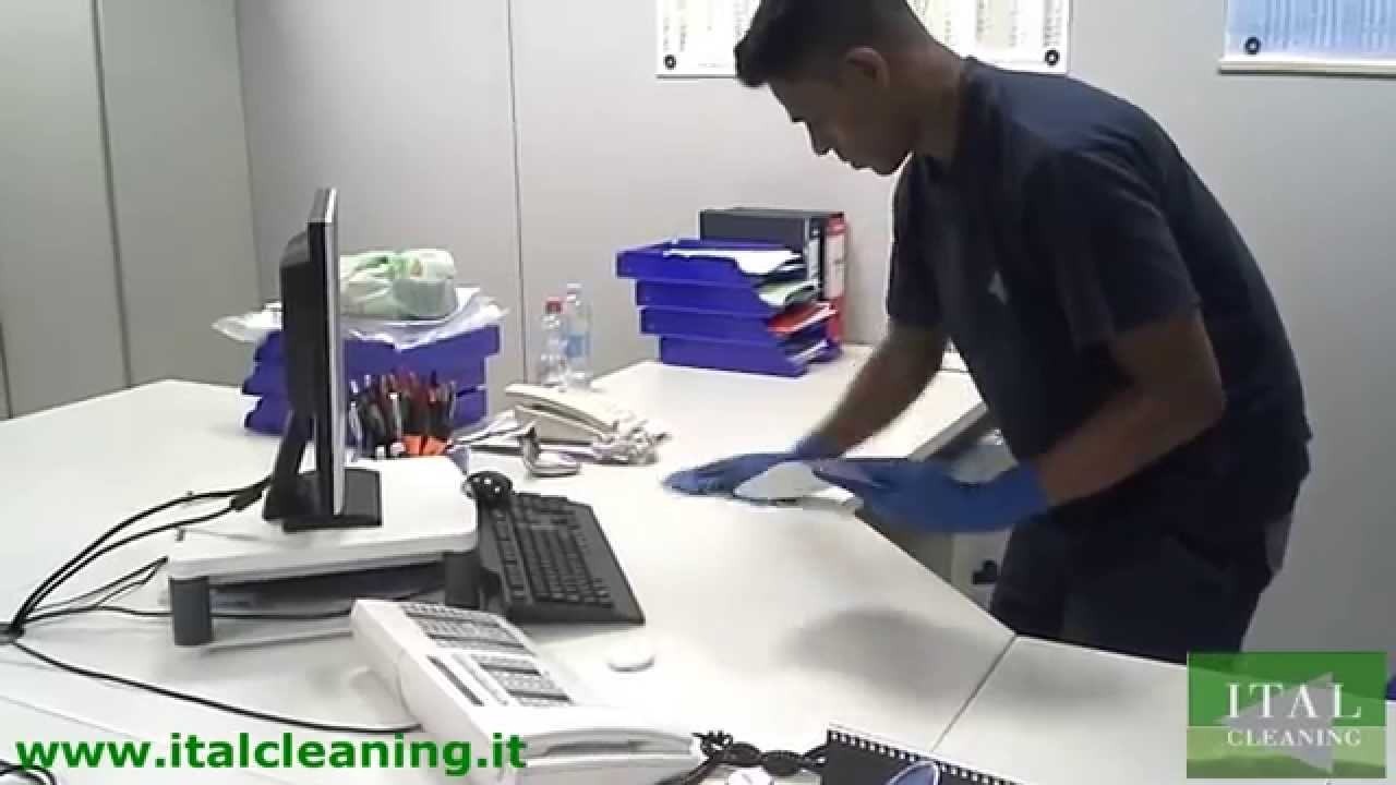 Pulizia Uffici - video n. 1