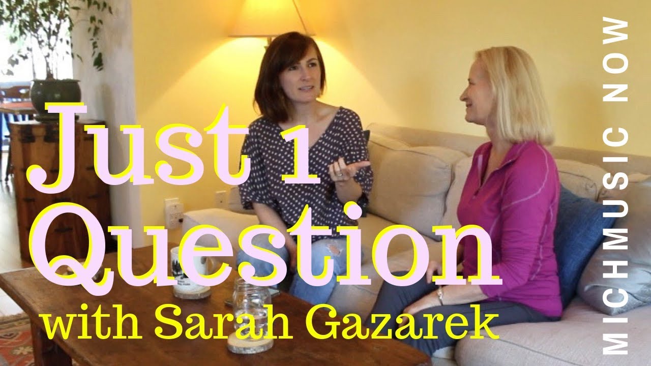 Just One Question: Sara Gazarek | MichMusic Now