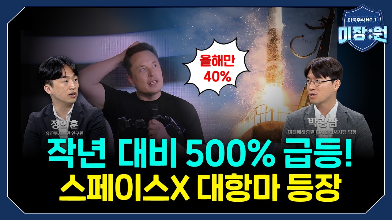 제2의 스페이스X는 누구...로켓랩 650% 급등의 배경 (EP.2) | 박광남 | 정의훈 | 미장원