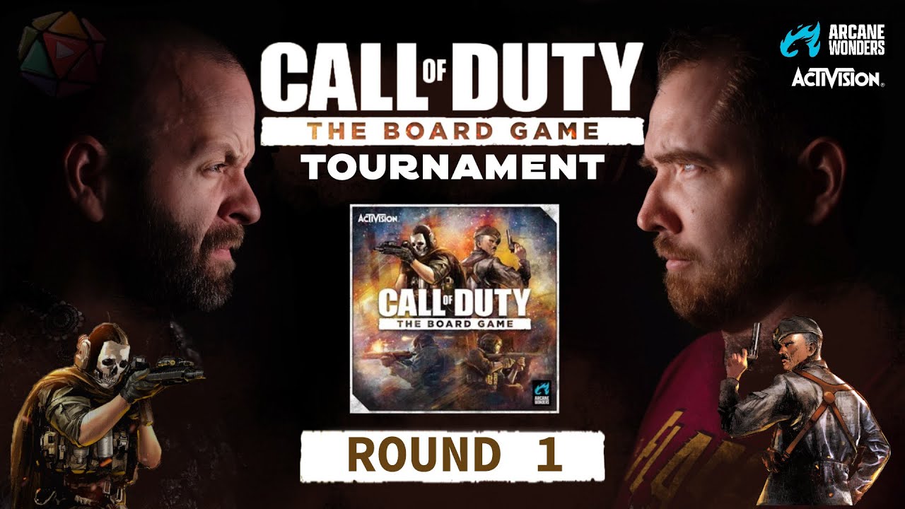 Call of Duty: The Board Game - Gameplay | COD Tournament Round 1- Full Playthrough